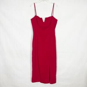 Jaygodfray Daisy True Red Sleeveless Dress Size 8